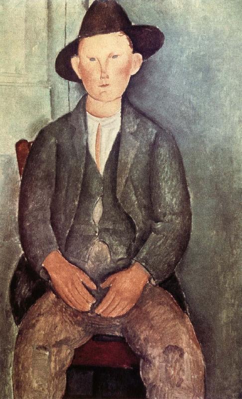 Amedeo Modigliani The Little Peasant